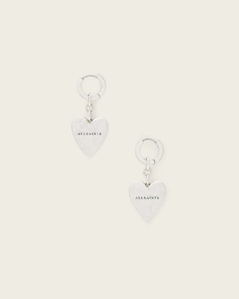 Lia Heart Huggie Earrings