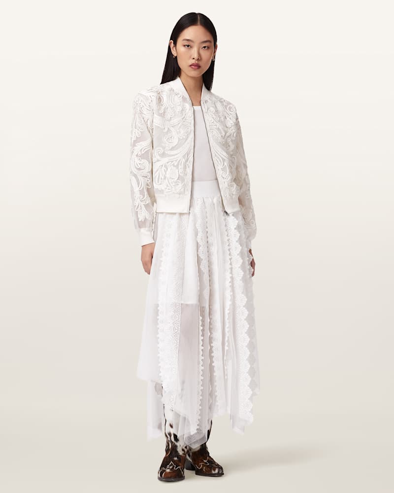 Vashtie Lace Maxi Skirt