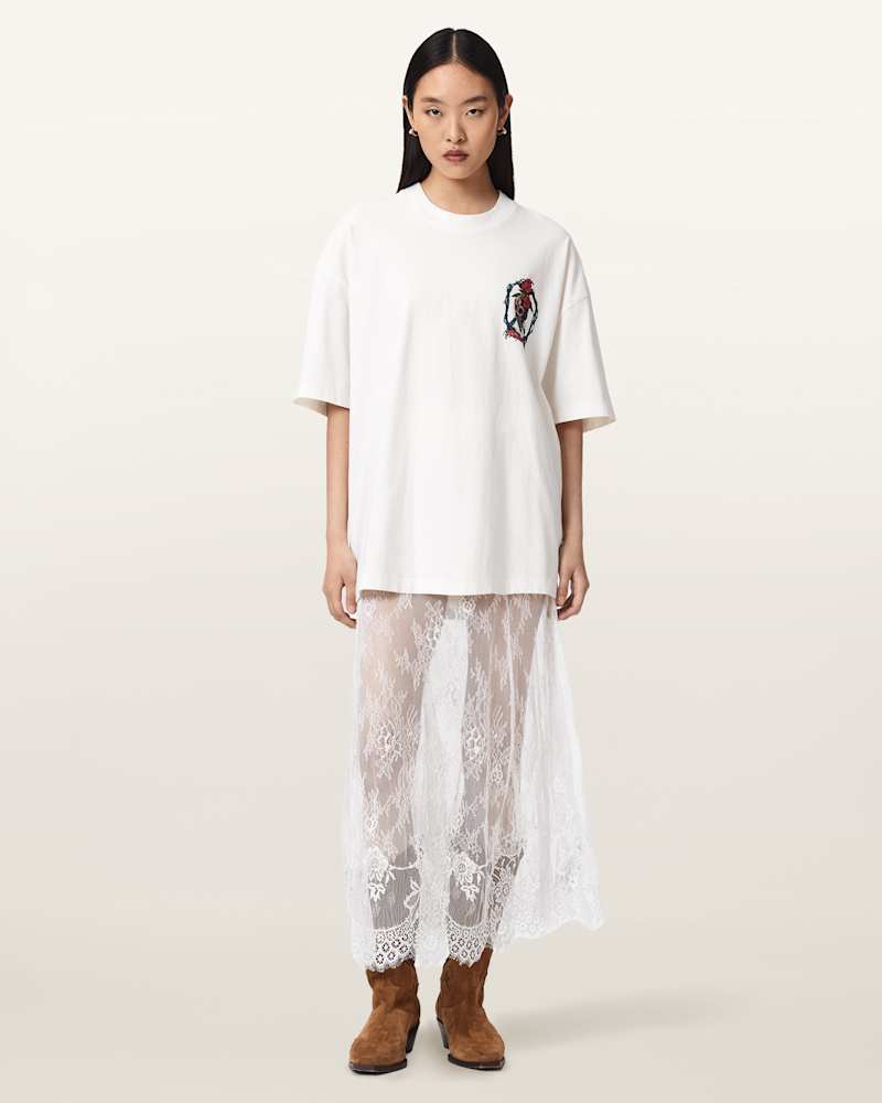 Arran Lace Ankle Length Skirt