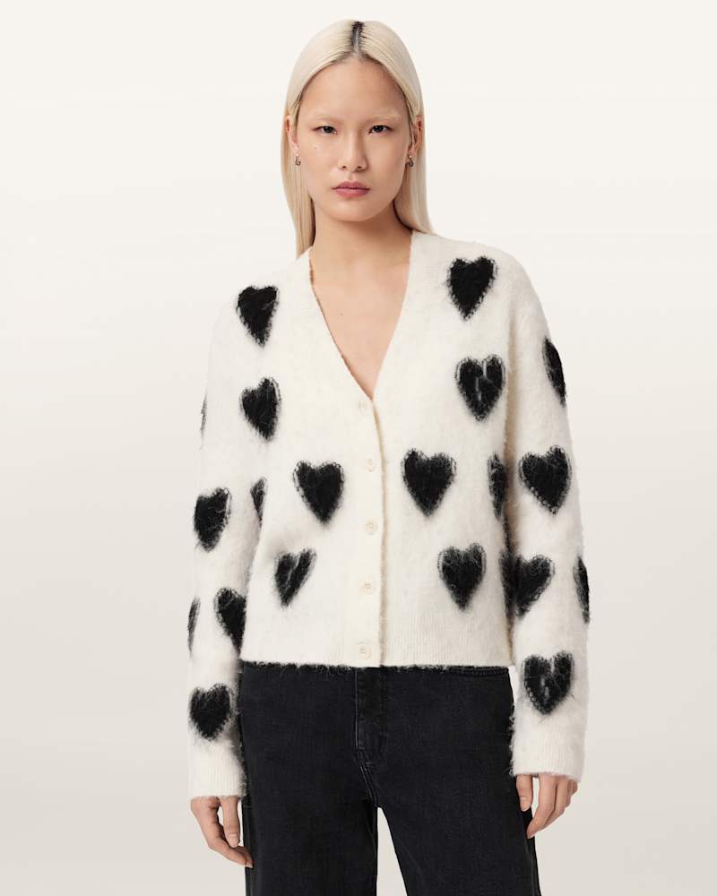 Scatter Heart Cardigan