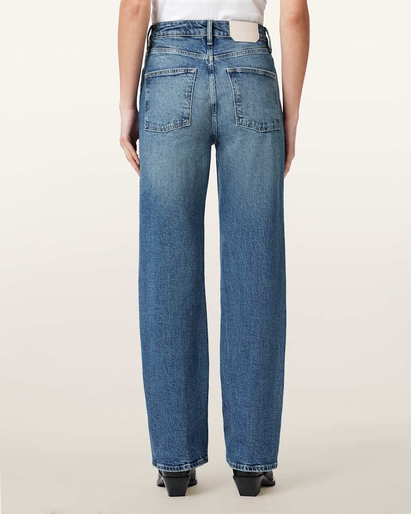 Ida Straight Leg Denim Jeans