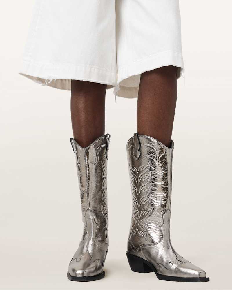 Dolly Western Leather Boots