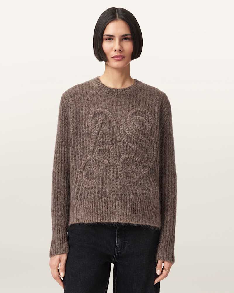 Chain AllSaints Embroidered Jumper