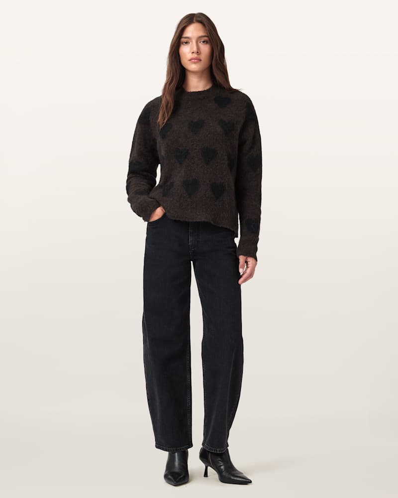 Amora Jacquard Brushed Jumper