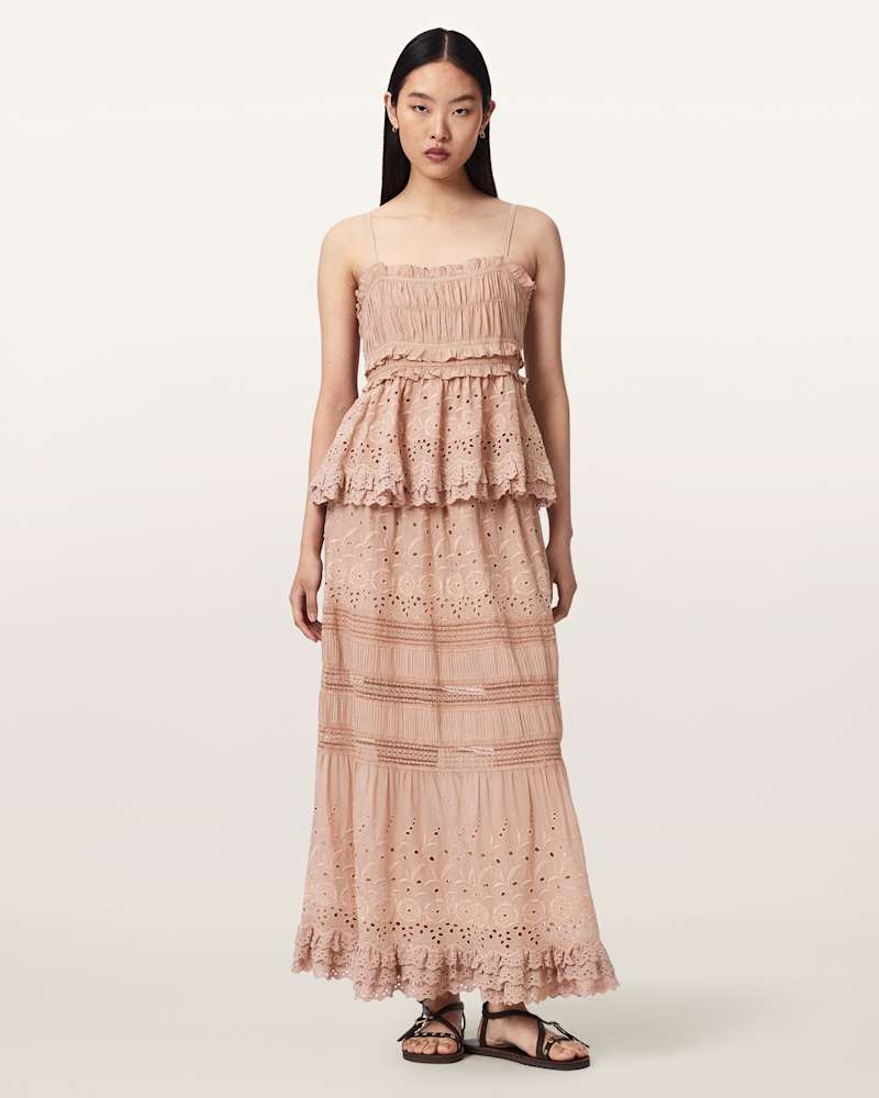 Camille Embroidered Lace Top