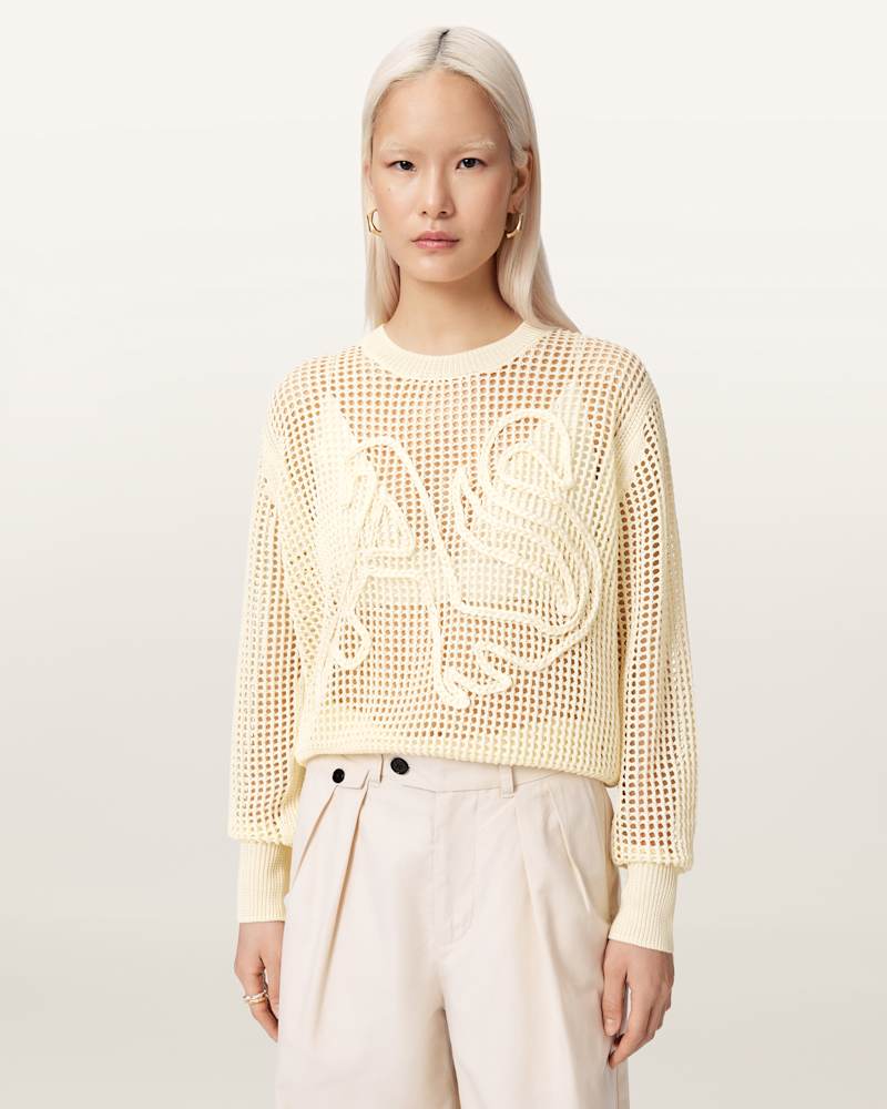 Raelyn Relaxed Fit Open Stitch Jumper