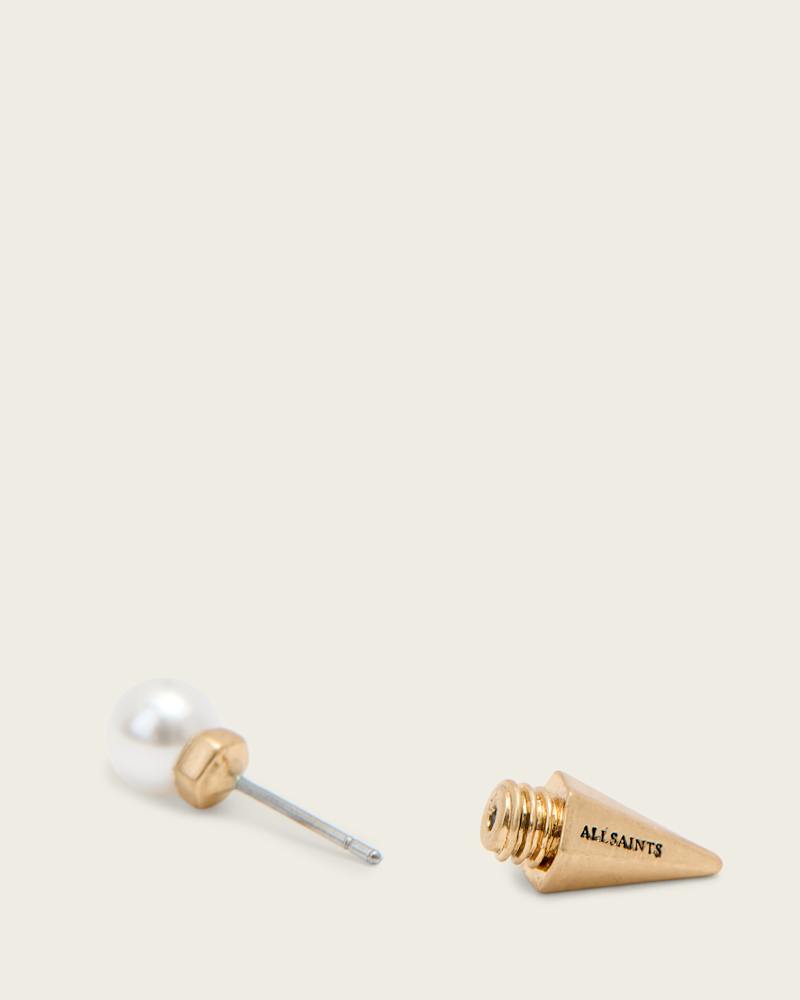 Hazel Small Pearl Stud Earrings