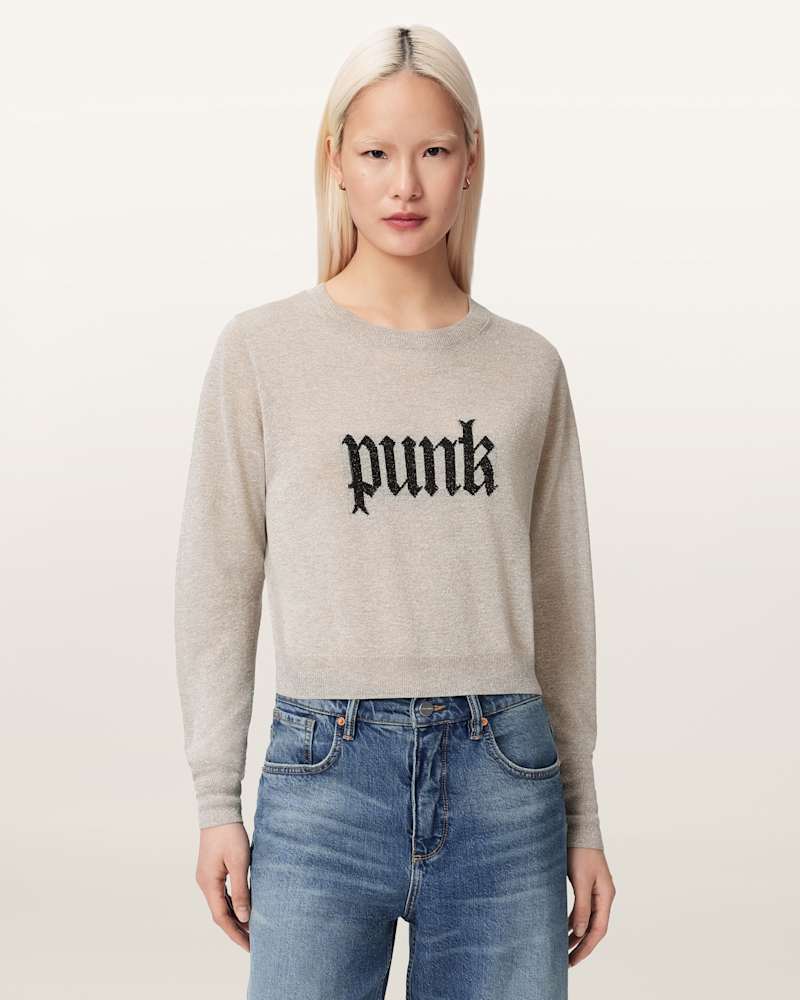 Deetz Knitted Motif Jumper
