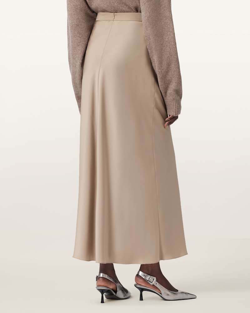 Alexia Gathered Maxi Skirt