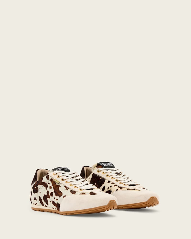 Liam Cowhide Trainers