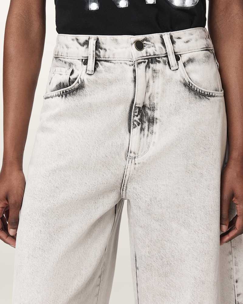 Payton High Waisted Barrel Leg Denim Jeans