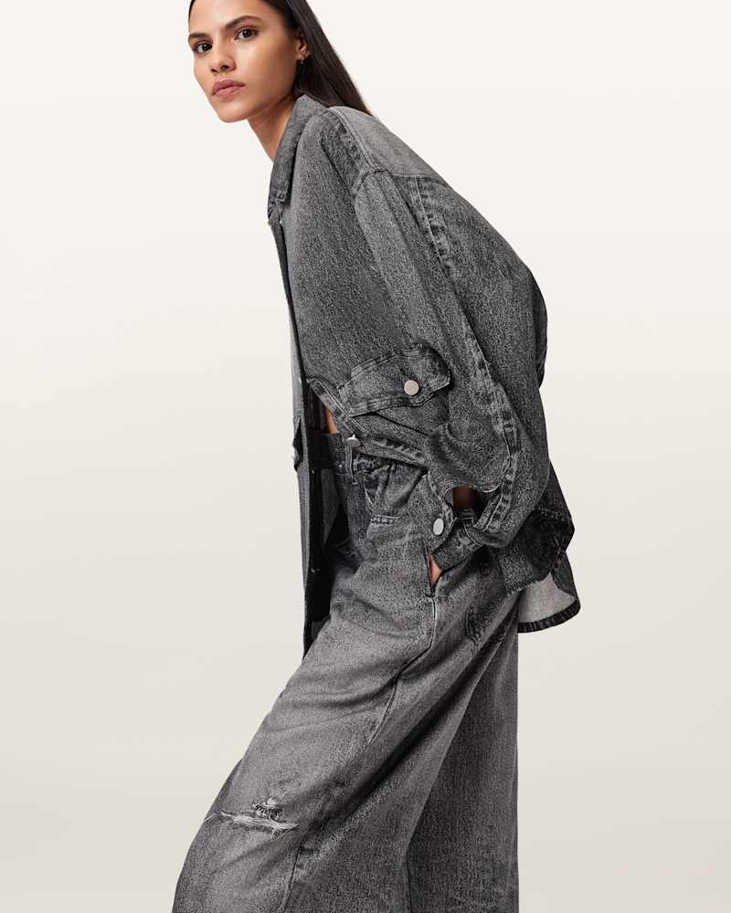 Tyler Illusion Wide Leg Trousers