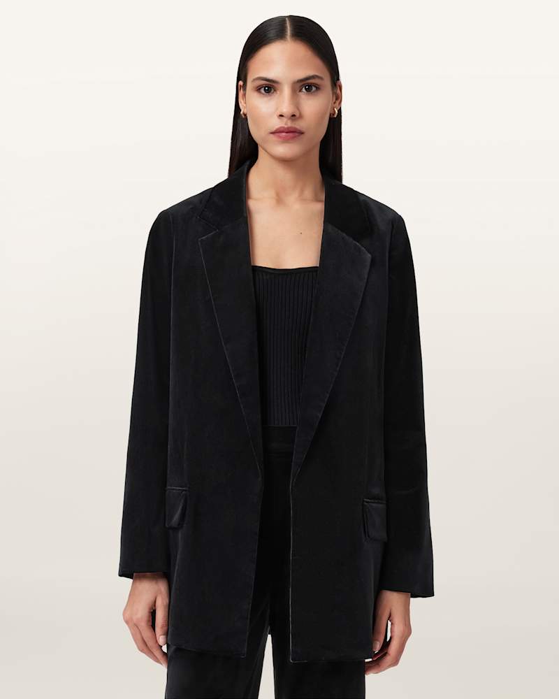 Aleida Velvet Blazer