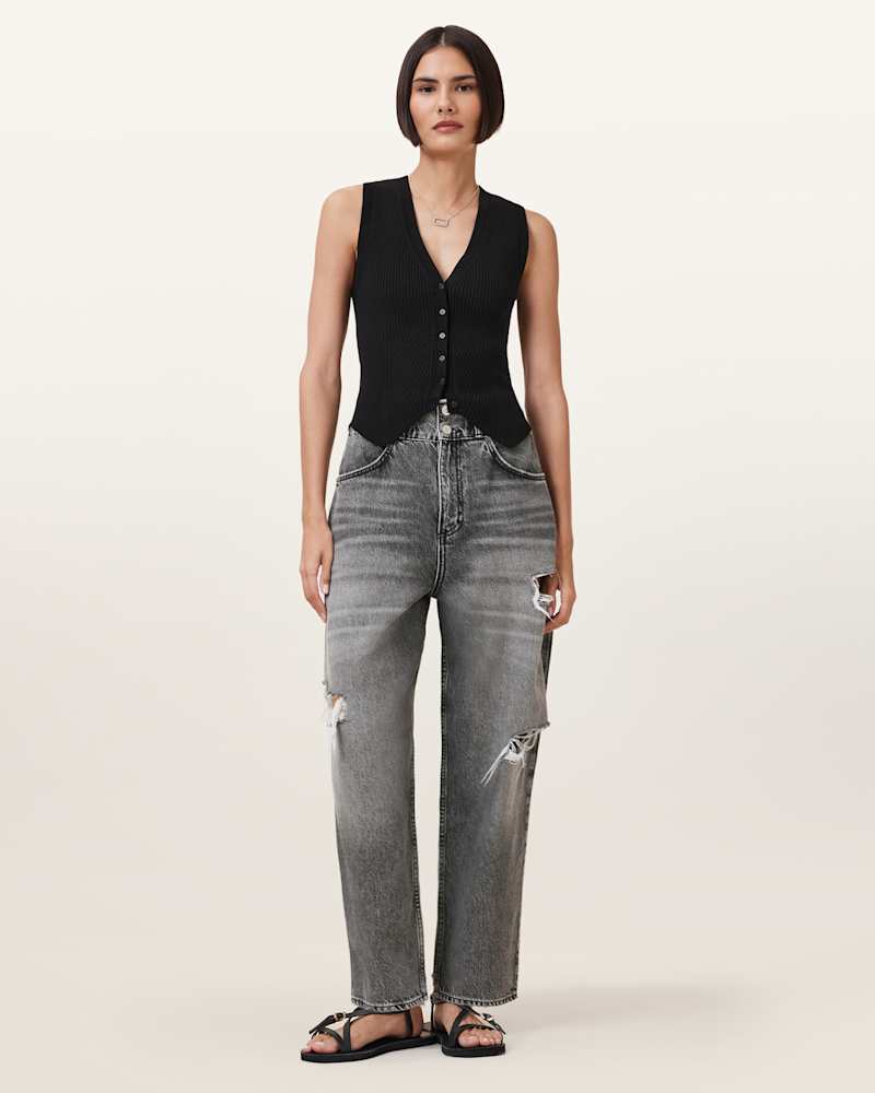 Daisy Tapered-Leg Jeans