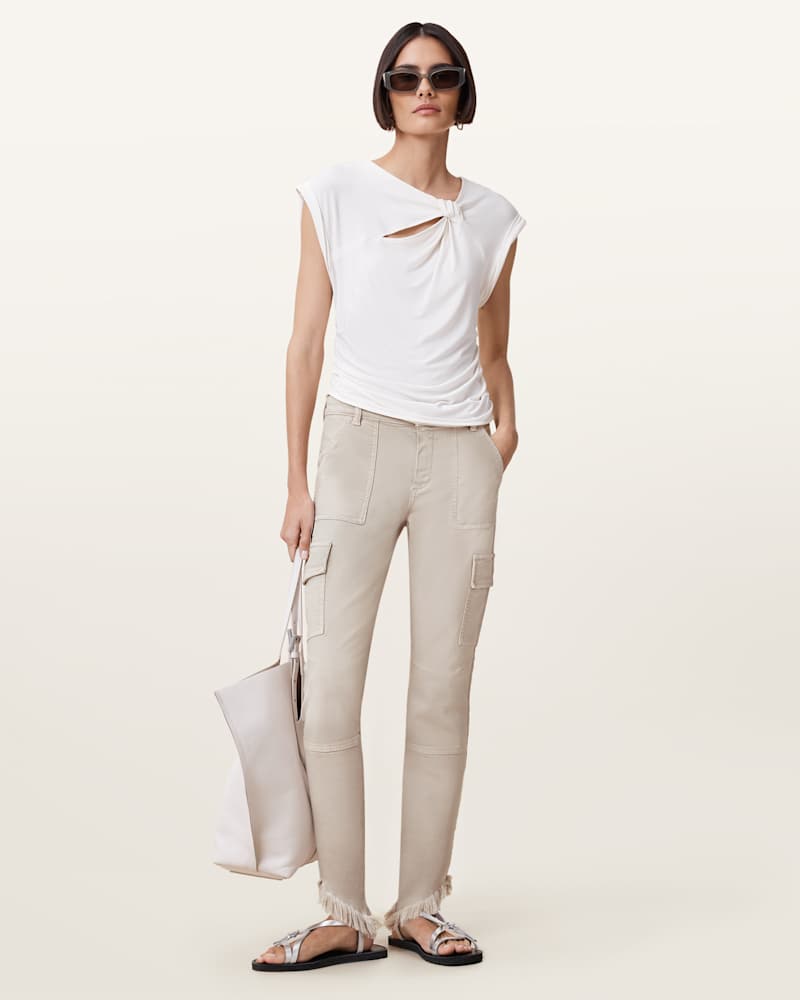 Duran Skinny Denim Cargo Jeans