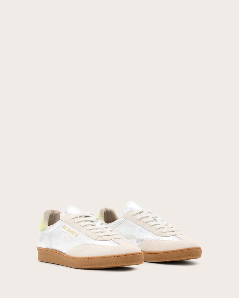 Thelma Metallic Low Top Trainers