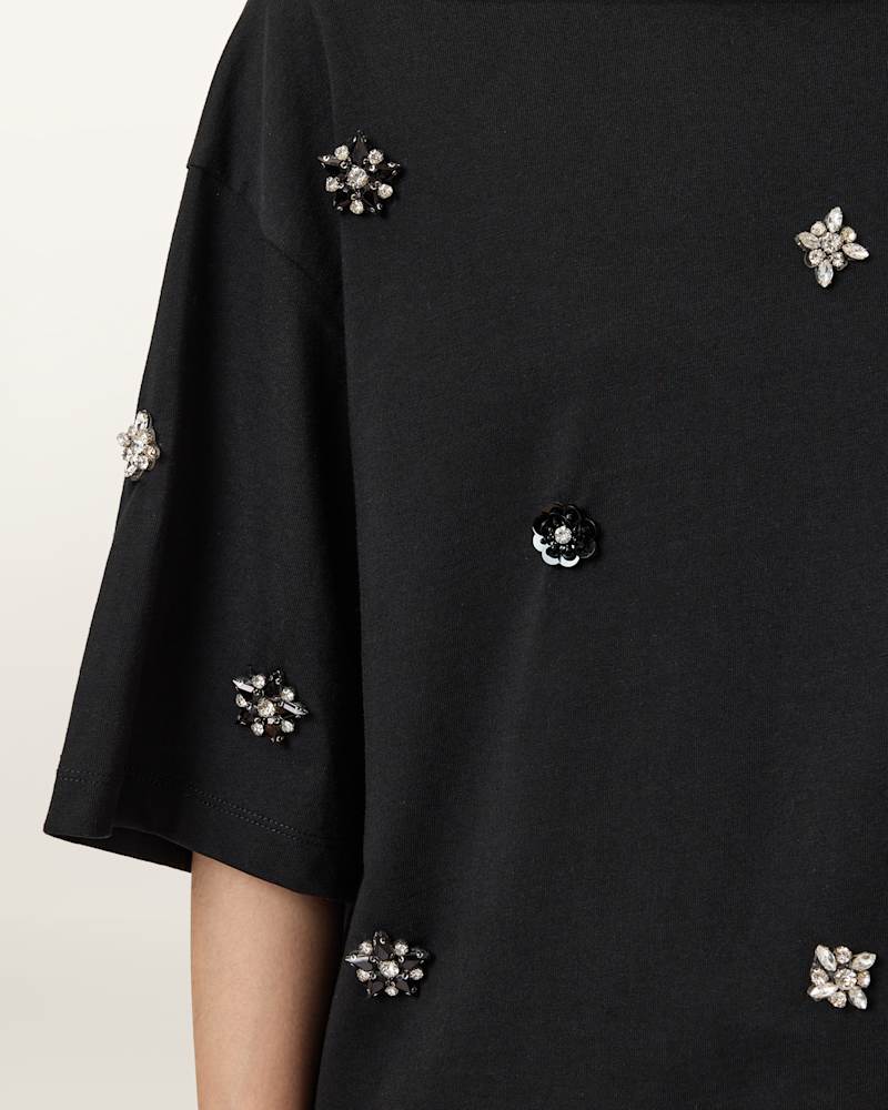 Amelie Embellished Oversized T-shirt