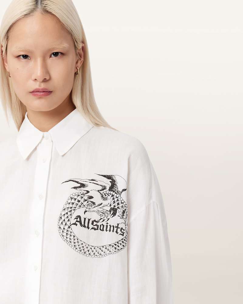 Sparrow Printed Linen Shirt