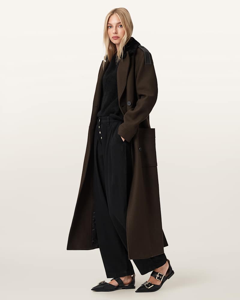 Becca Pleated Barrel Leg Trousers