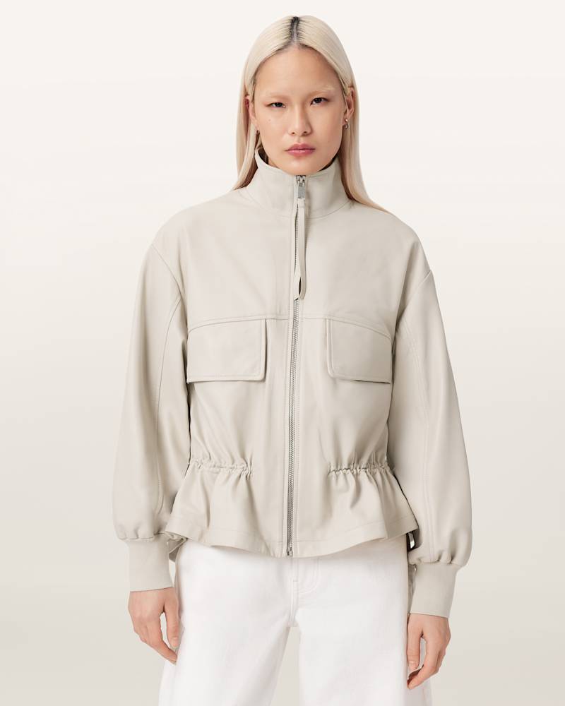 Flor Leather Jacket