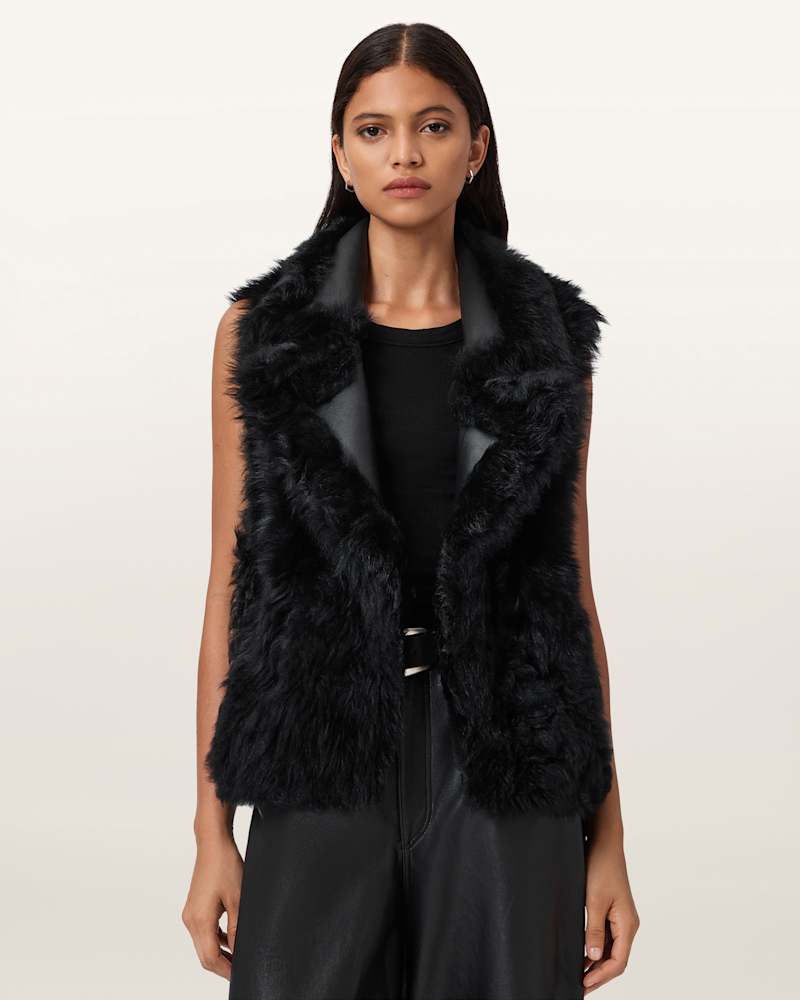 Luna Shearling Reversible Gilet