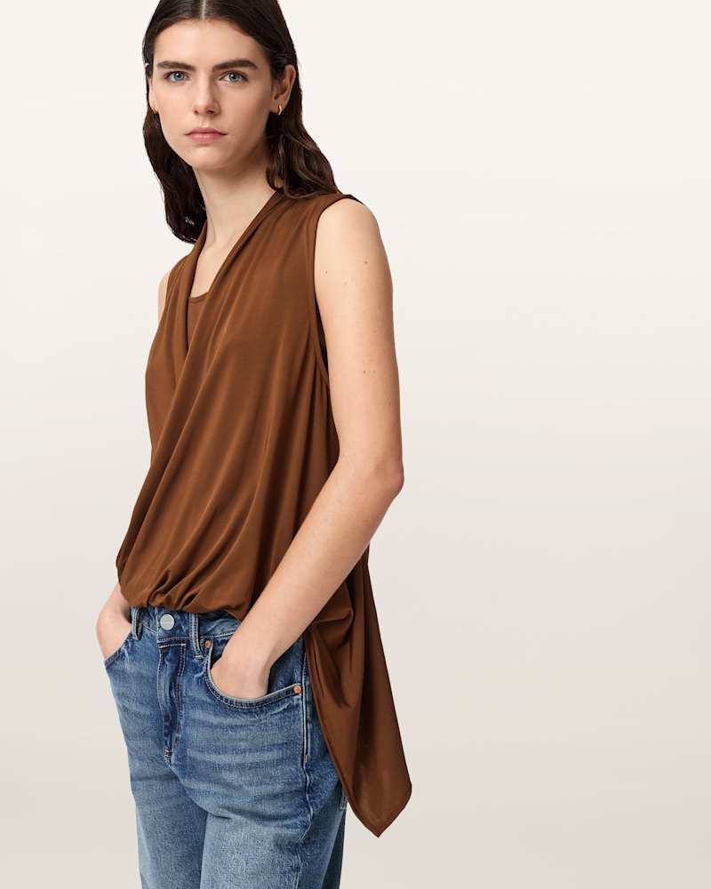 Adaline V-Neck Wrap Top