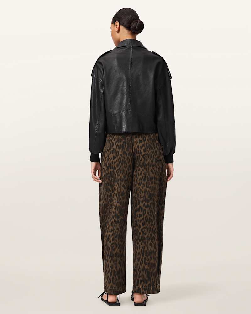 Becca Barrel Leg Denim Trousers