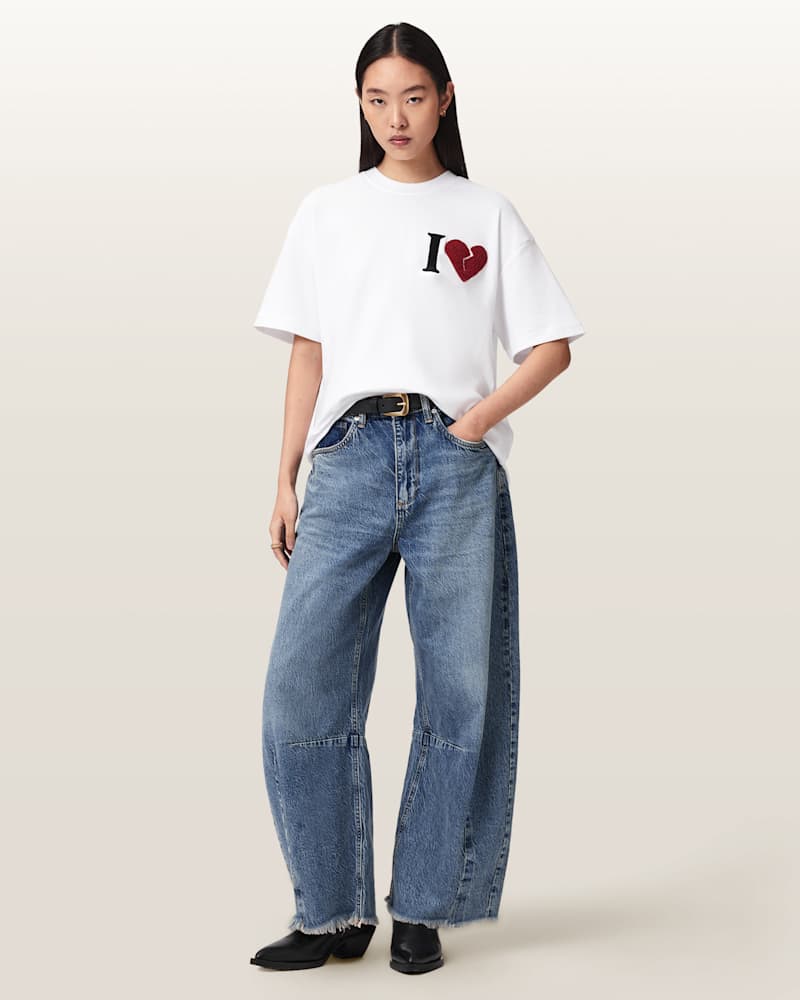 Heart Etta Oversized T-Shirt