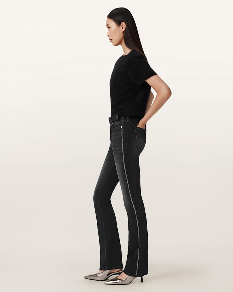 Haldan Crystal Embellished Jeans