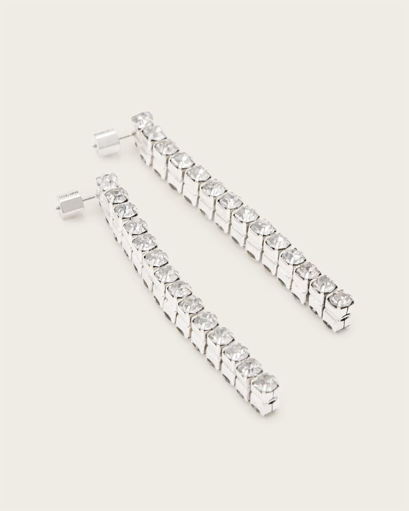 Gia Crystal Drop Earrings