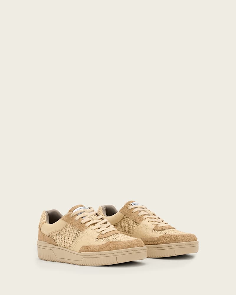 Hix Raffia Trainers