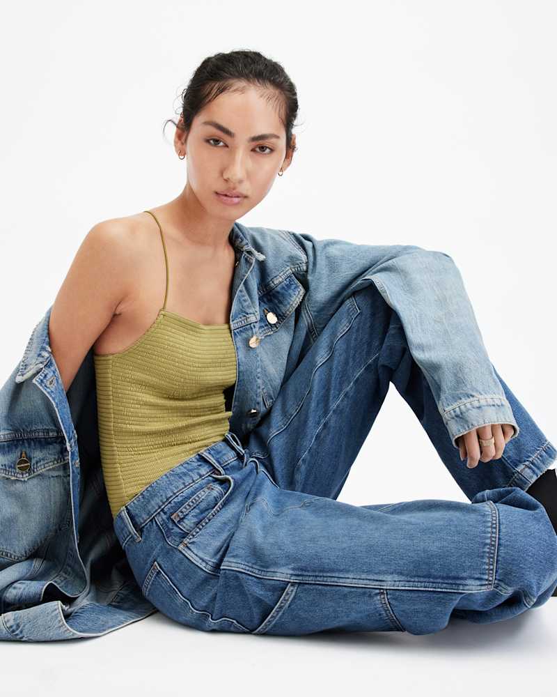 Tilly Shirred Square Neck Bodysuit