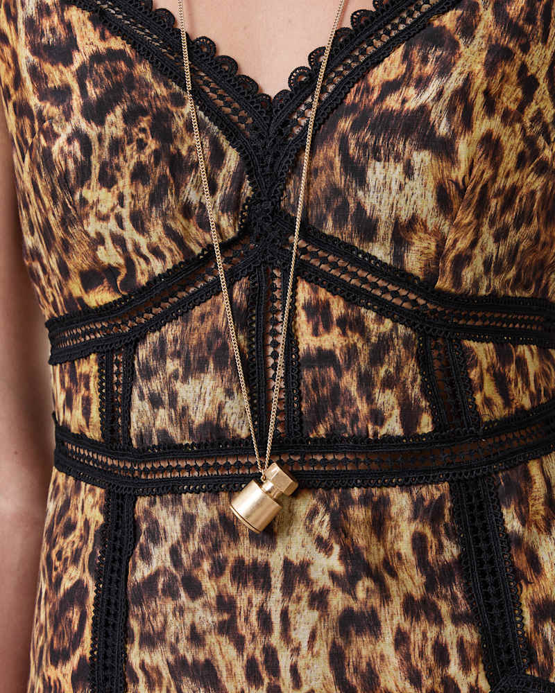 Zia Leopard Print Mini Dress