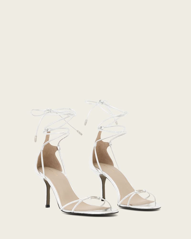 Ali Leather Siletto Sandals