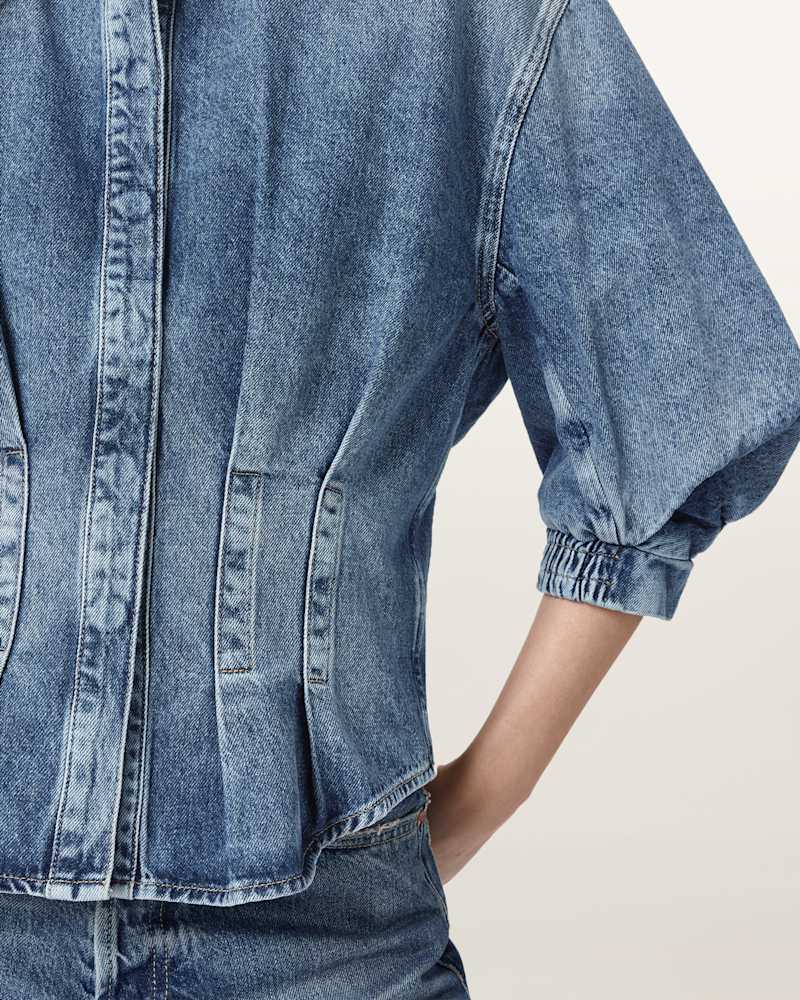 Nancy Slim Fit Denim Shirt