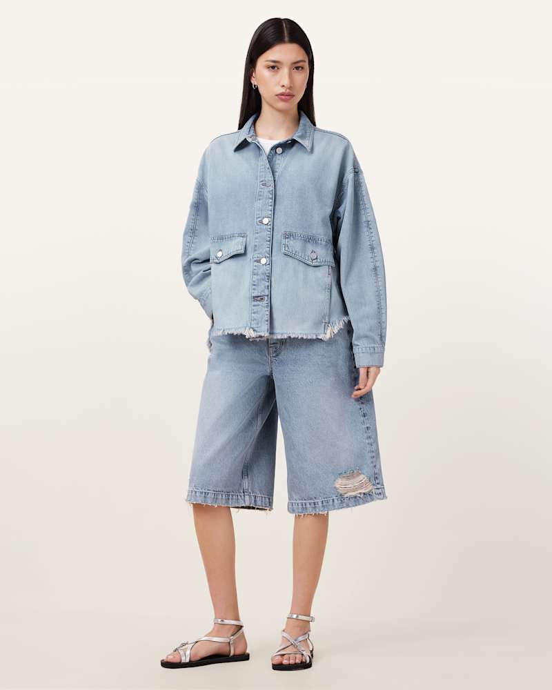 Hettie Oversized Denim Shacket