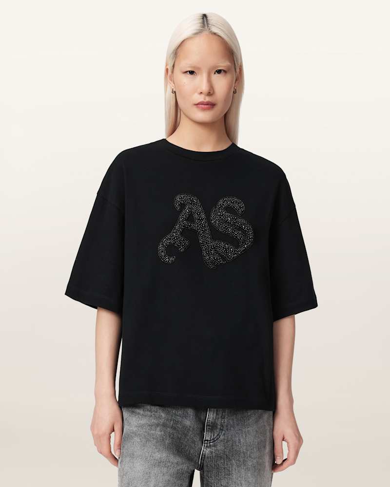 Icon Amelie Oversized Embellished T-Shirt