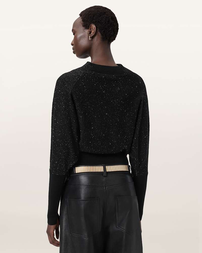 Ridley Cropped Sparkle Jumper