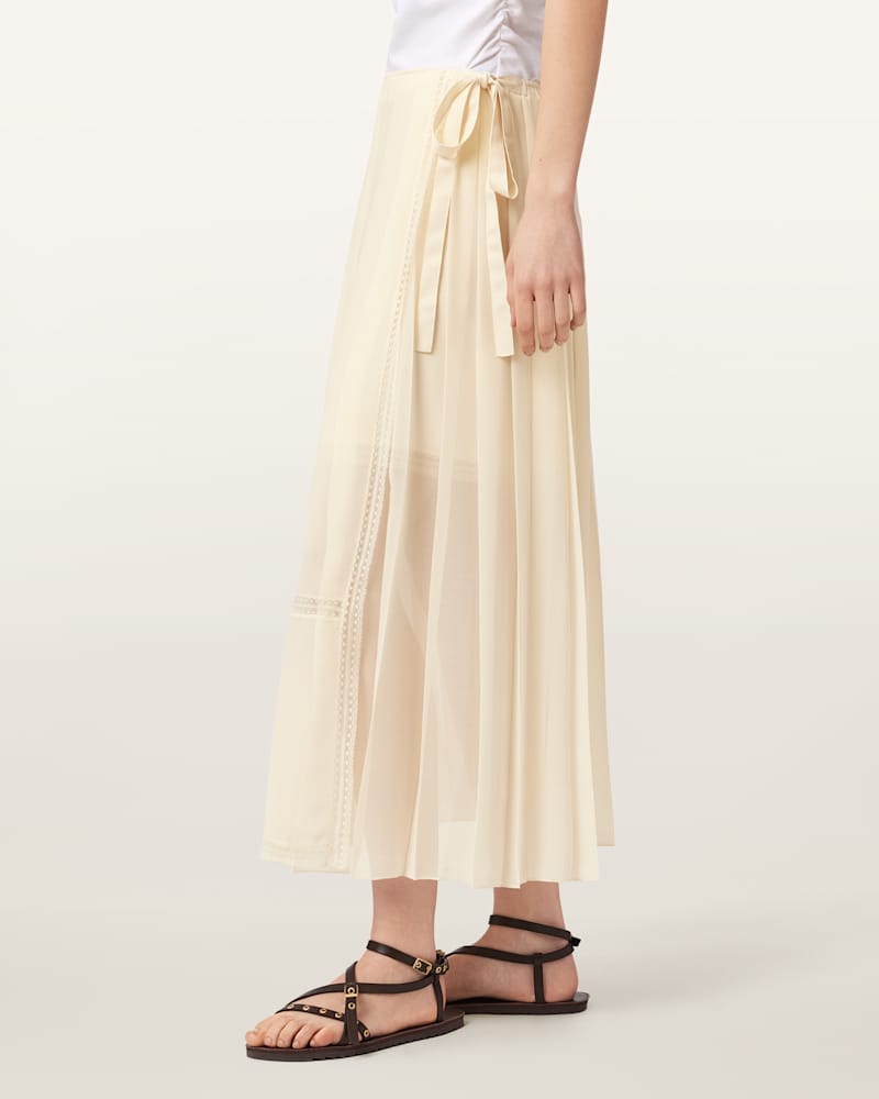 Clover Wrap Maxi Skirt