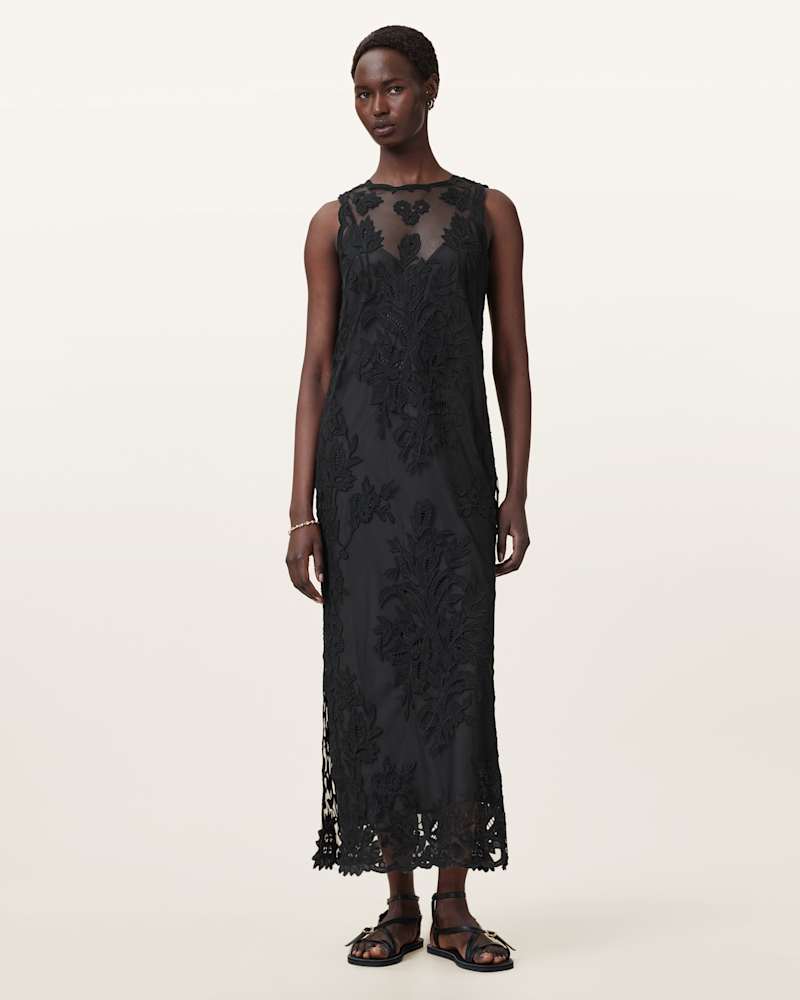 Rye Embroidered Maxi Dress