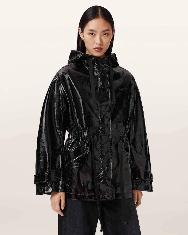 Kelsie Shine Hooded Jacket