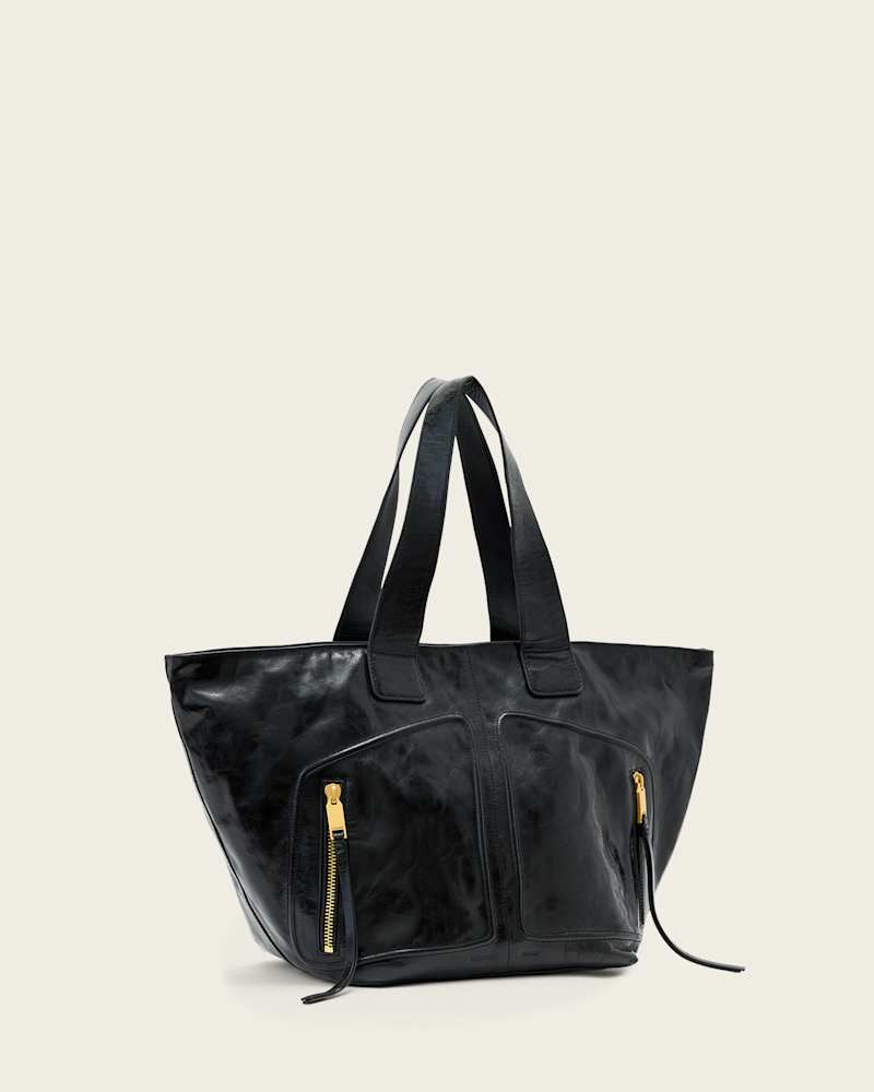 Jean Rey Leather Tote Bag