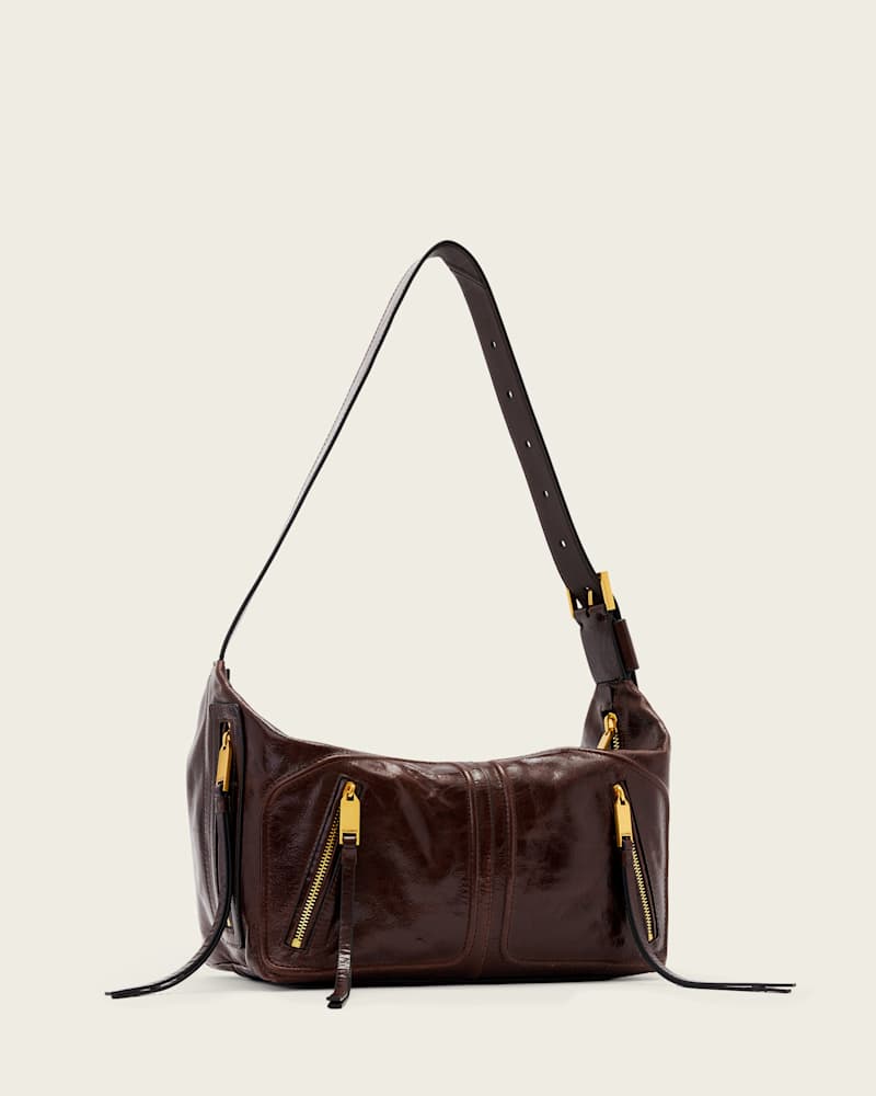 Jean Rey Leather Shoulder Bag