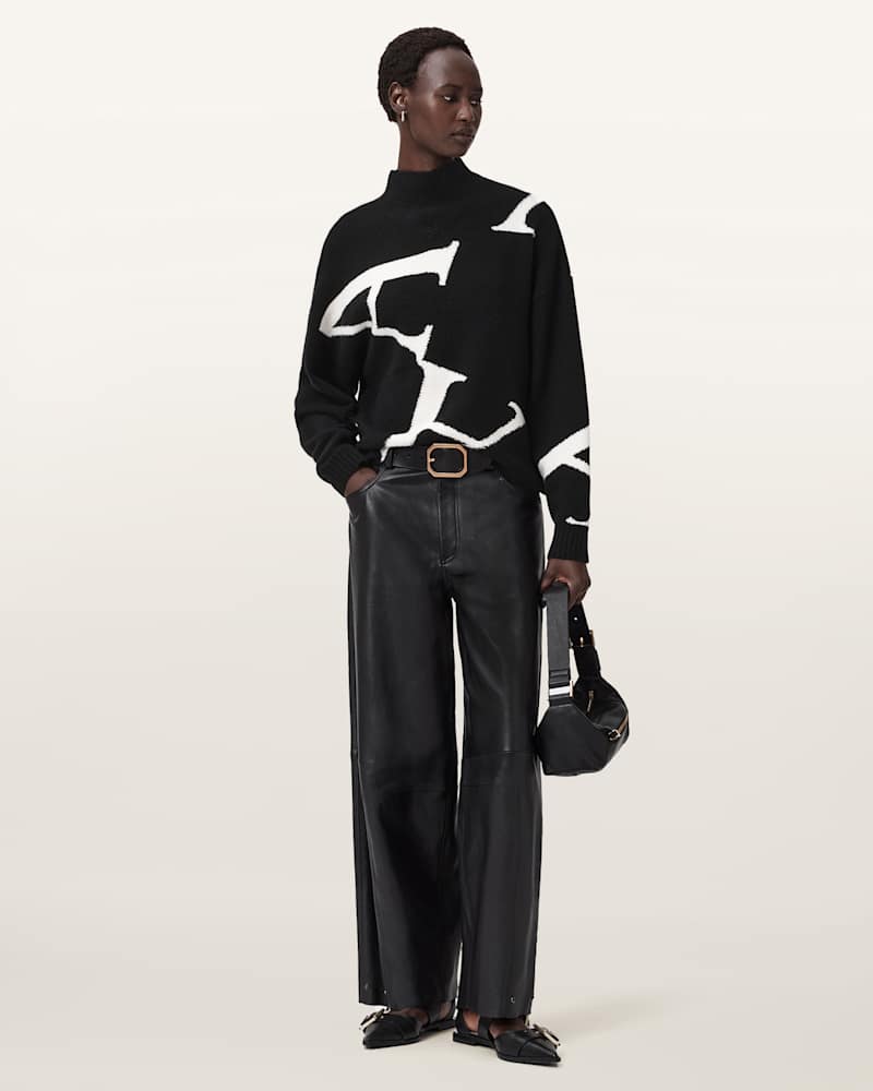 A Star Wool Blend Jumper