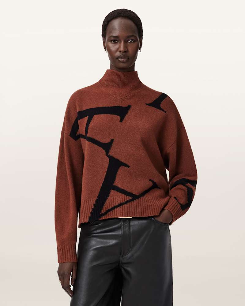 A Star Wool Blend Jumper