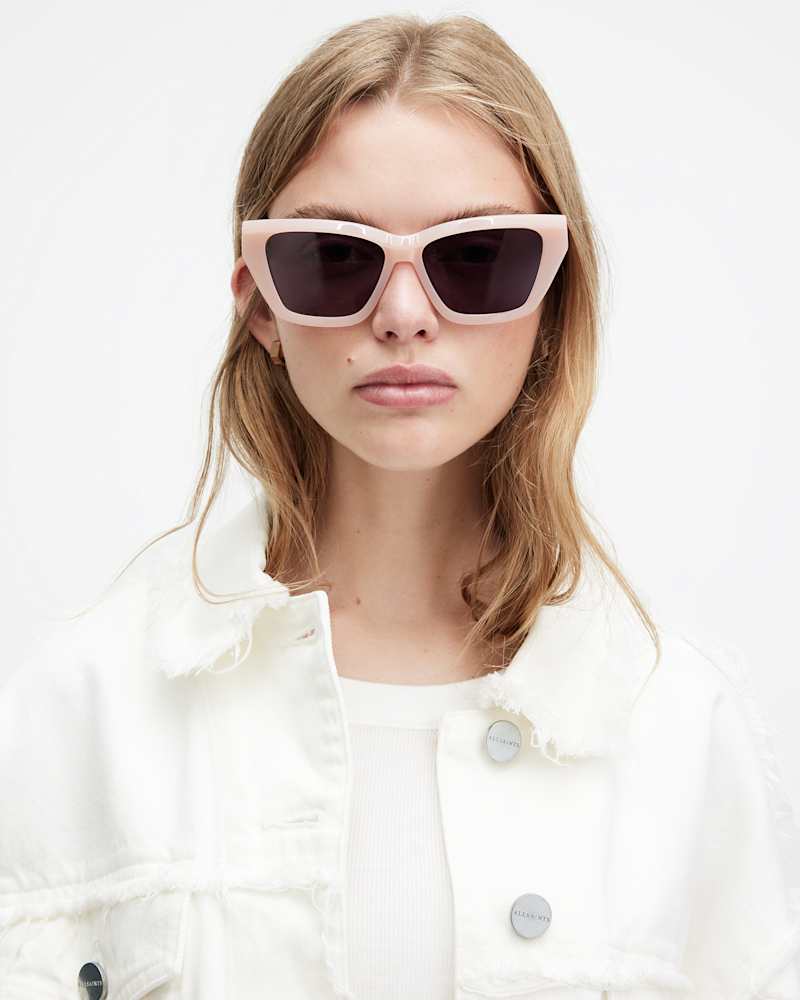 Kitty Rectangular Cat Eye Sunglasses