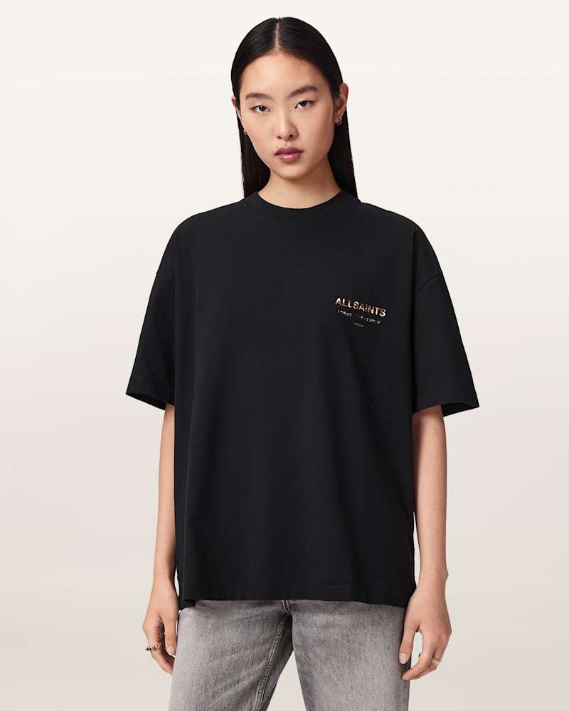 Underground Etta Cow Print Fit T-Shirt