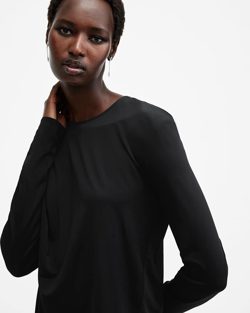 Devin Draped Mini Dress