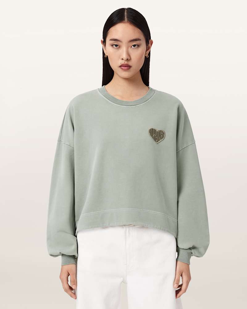 Lover Oversized Crew Neck Sweatshirt