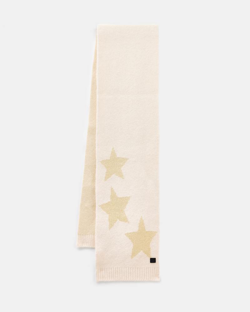 Star Tinsel Metallic Scarf